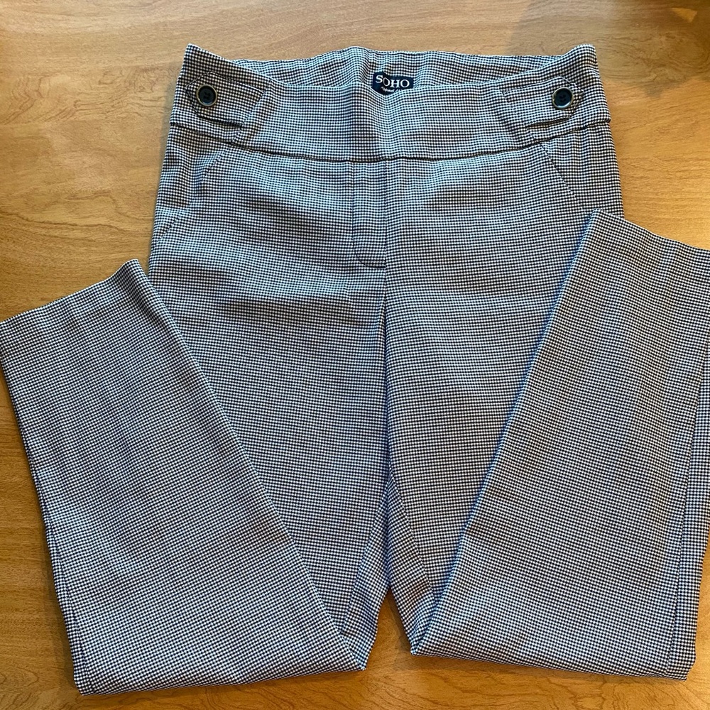 Houndstooth size large pants